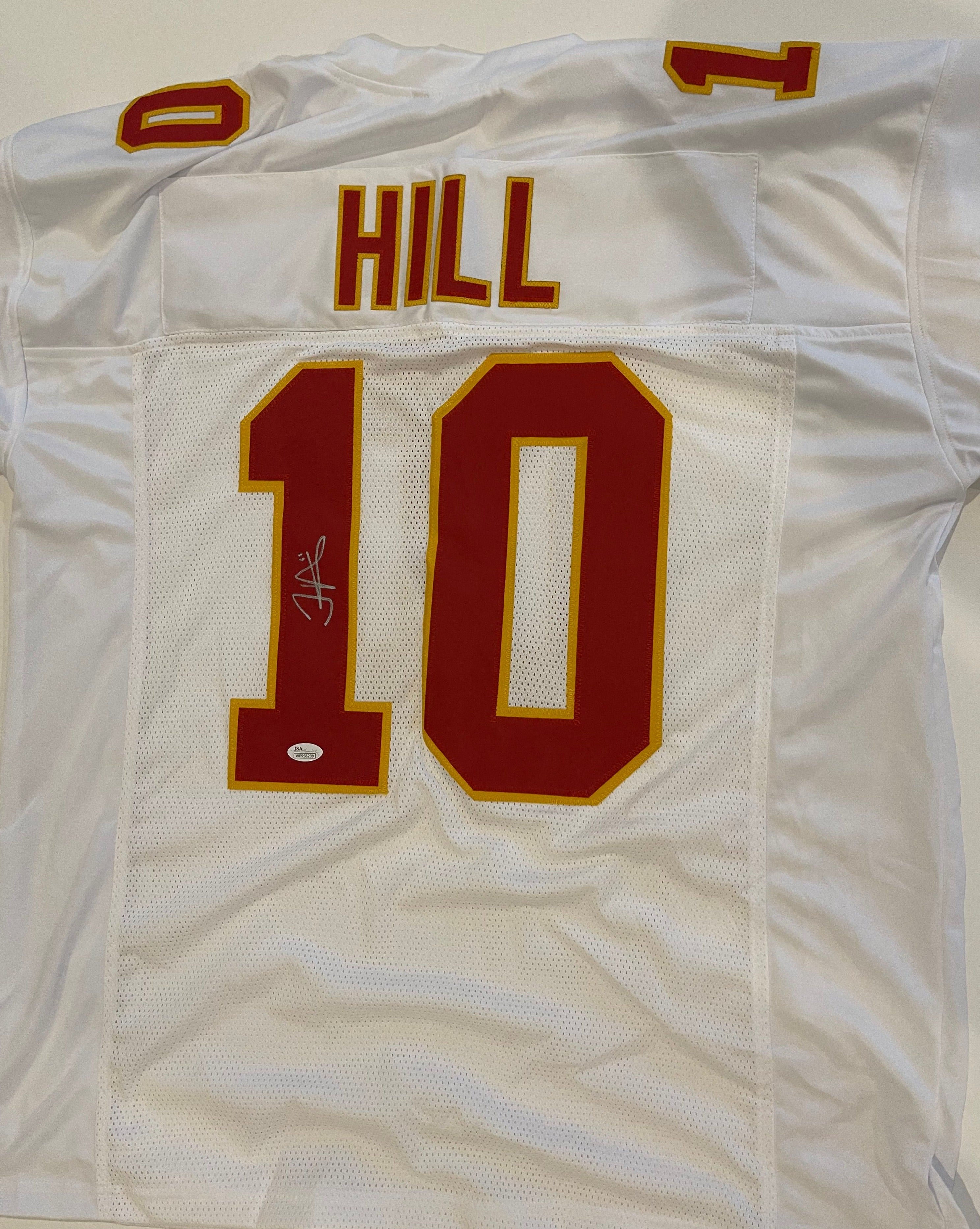 TRAVIS KELCE SIGNED CUSTOM CHIEFS JERSEY - JSA