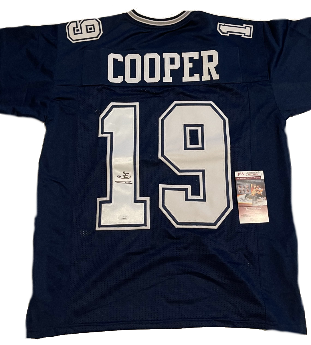 Amari Cooper Signed Autographed Dallas Cowboys Custom Jersey