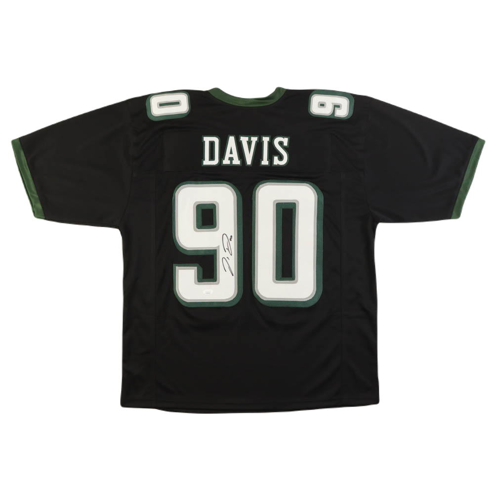 Jordan Davis Signed Custom Philadelphia Eagles Custom Jersey JSA