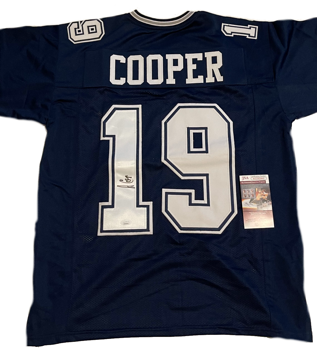 Amari Cooper signed Cowboys jersey