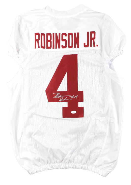 Brian Robinson Jr. Signed Alabama jersey