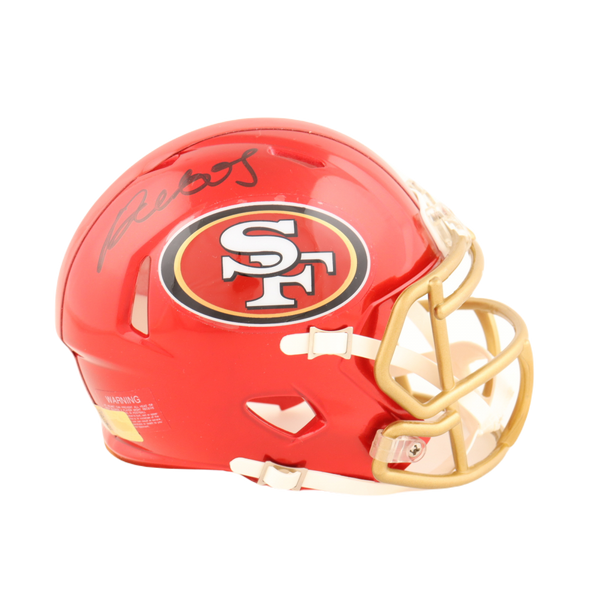 Autographed San Francisco 49ers Deebo Samuel Fanatics Authentic Riddell  Speed Mini Helmet