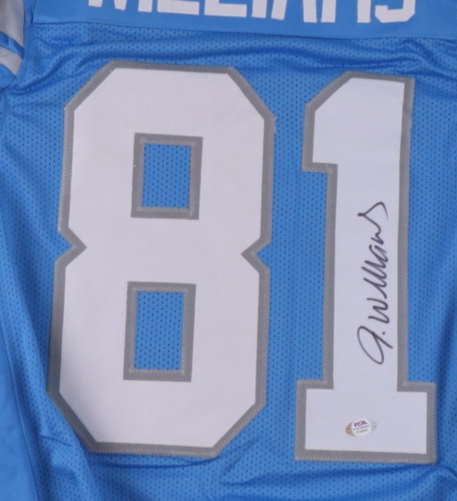 Jameson Williams signed jersey