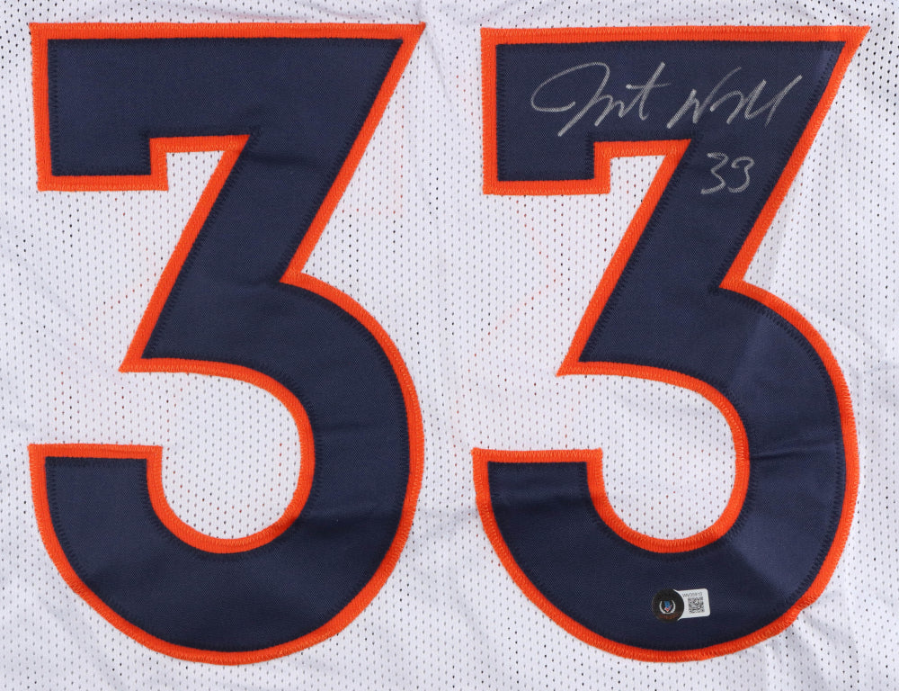 Javonte Williams Denver Broncos RB Signed Auto Custom Jersey Beckett A –  Signature Authentic