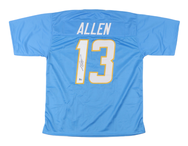 Keenan Allen Los Angeles Chargers Signed 35x43 Custom Framed Jersey (J –