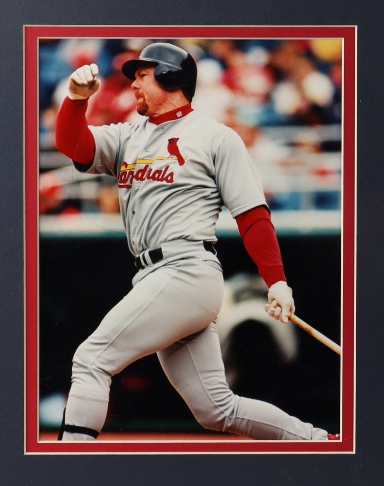 Mark McGwire Signed Framed St. Louis Cardinals Framed Display