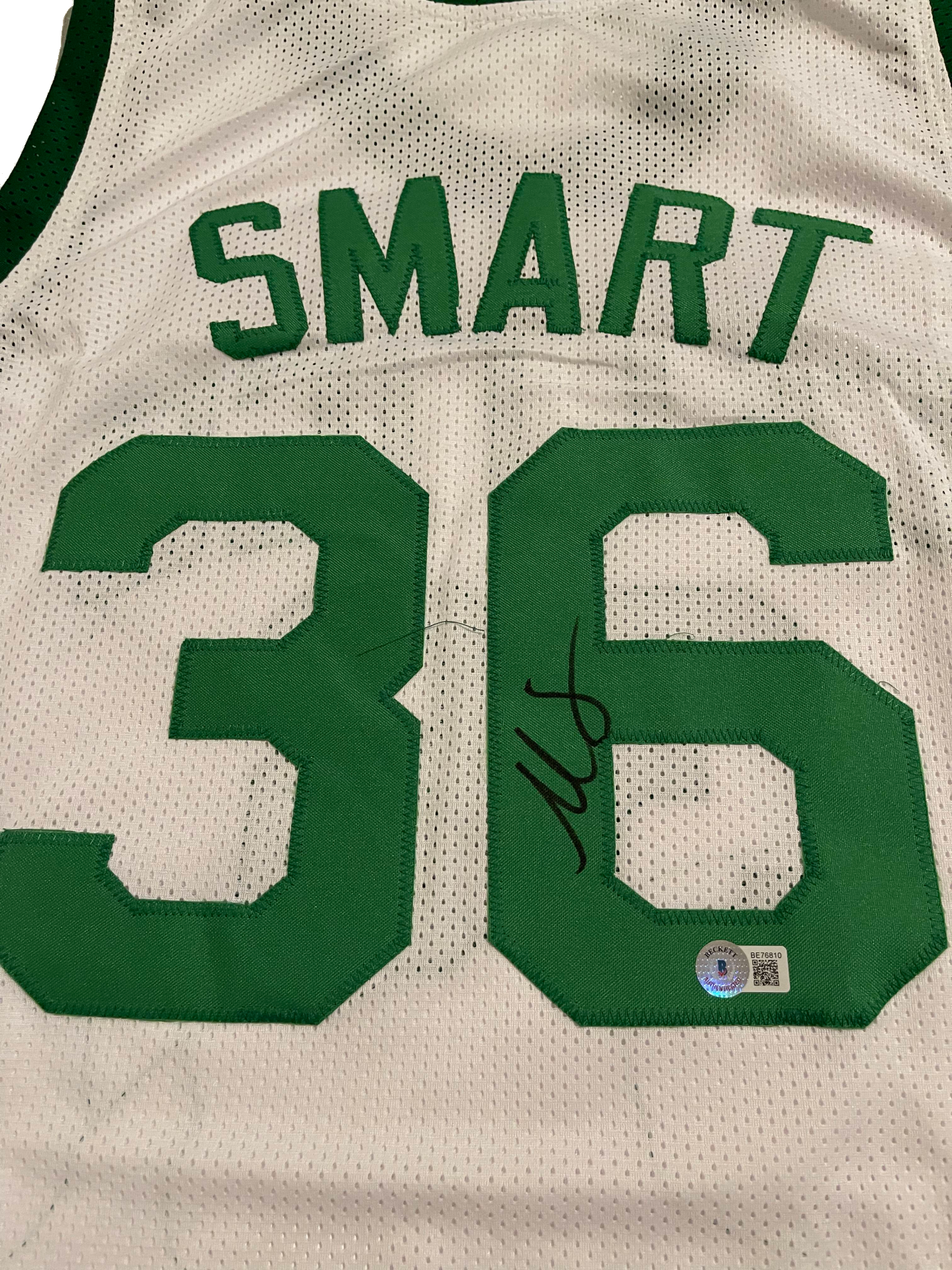 Marcus Smart Signed Autographed Boston Celtics Custom Jersey