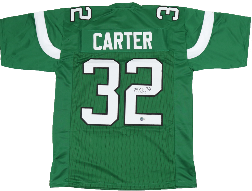 Michael Carter signed Jets jersey