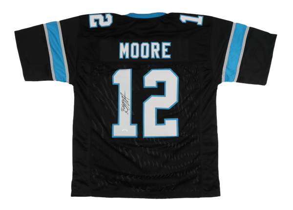 D.J Moore Signed Auto Custom On Field Style Carolina Panthers