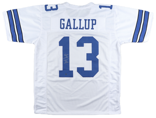 Michael Gallup signed Cowboys jersey