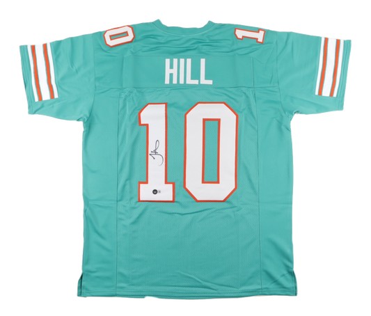 Tyreek Hill signed Miami Dolphins jersey