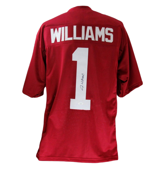 Jameson Williams Signed Auto Alabama Crimson Tide On-Field Style Jersey JSA Authenticated